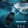 Men Digital Sport Watch 50M Waterproof Wrist Watch with Stopwatch