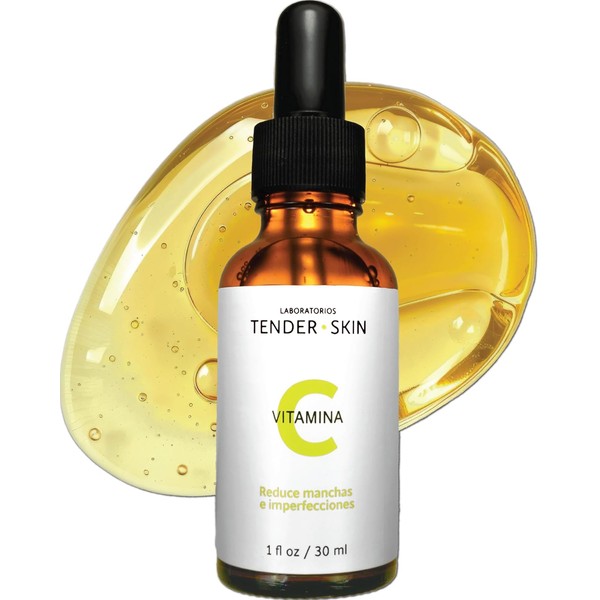 Laboratorios Tenderskin Vitamina C Serum Concentrado Antioxidante con Ácido Hialurónico