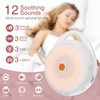 LOFICOPER White Noise Machine, Portable White Noise Machine with 12