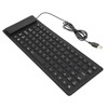 Foldable Silicone Keyboard 85 Keys Foldable Design Silent Wired Waterproof