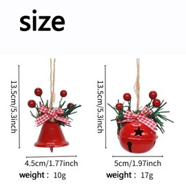 Christmas Tree Ornaments, Christmas Tree Decorations, Christmas Bells, Gloves, Candies (Golden Bell)