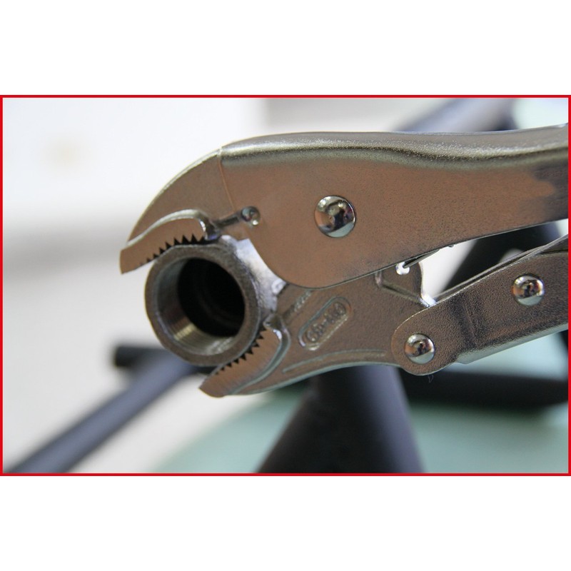 KS Tools 115.2033 Grip Pliers with Easy-Release 55 mm Length