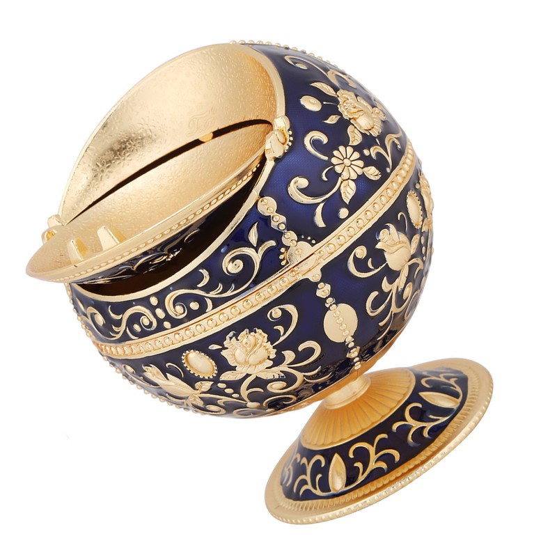 1pc Portable Ashtray Round Ball Home Hotel Wedding Gift Collectibles