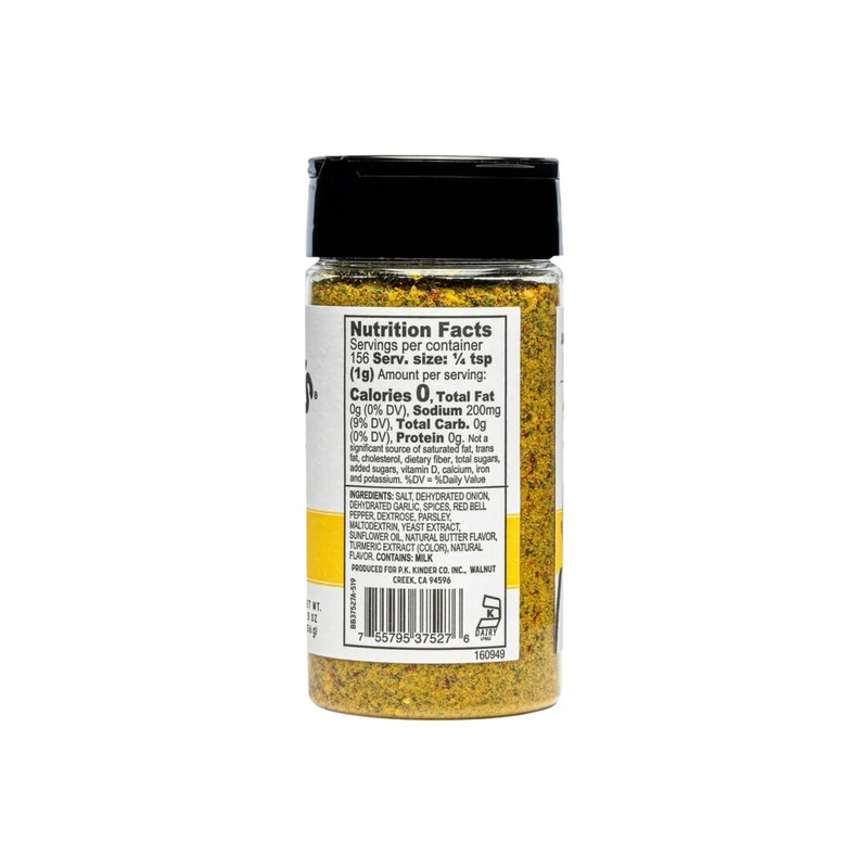 Kinders Buttery Steakhouse Seasoning Bundle with Reusable Food Pouch by