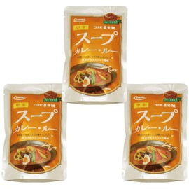 Cosmo Broiled Soup Curry Roo, Medium Spicy, 3.9 oz (110 g) x 3 Bags