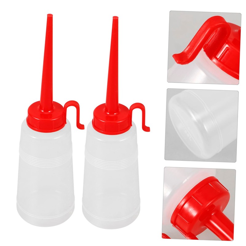 VILLFUL Versatile Oil Dispensing Bottles Pack for Liquid Storage Sewing