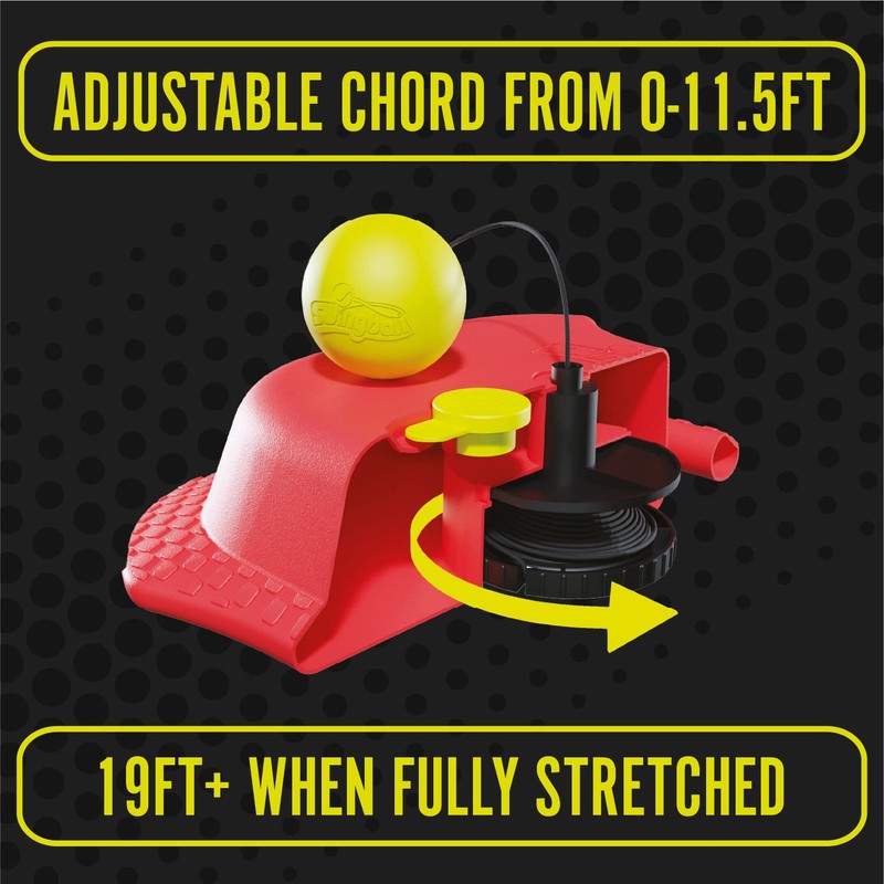 Swing Ball Reflex Tennis MK7288, Red/Yellow, Medium