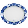 Dixie Ultra Disposable Paper Platters, 10" x 12.5", 25 Count