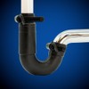 Fernco Qwik Trap Adapter Connects 1.25-inch or 1.5-inch Sink Tailpiece
