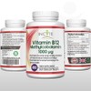 Vitamin B12 1000mcg | Methylcobalamin 400 Easy Swallow Vegan Tablets