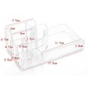Kamay's Small Transparent Multifunction Detachable Combination Double-Deck Acrylic Make Up