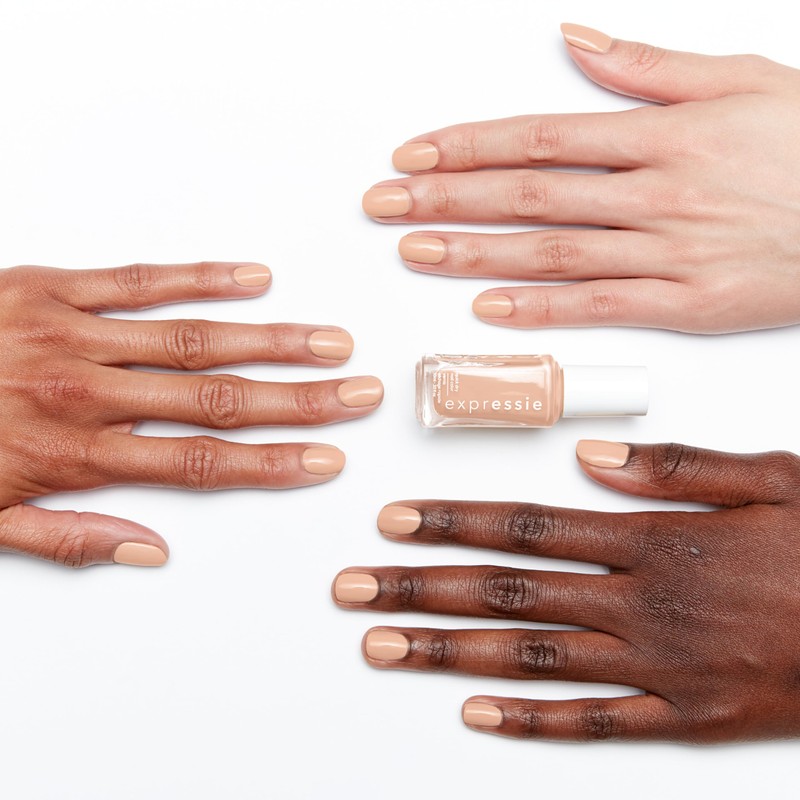 essie Expressie Nail Polish, Quick-Dry Neutral Nail Polish, Power Moves,