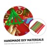 DOITOOL 50pcs Jumbo Popsicle Sticks for Crafts Colorful Crafting Sticks
