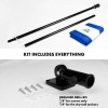 G128 Combo Pack: 6 Ft Tangle Free Aluminum Spinning Flagpole
