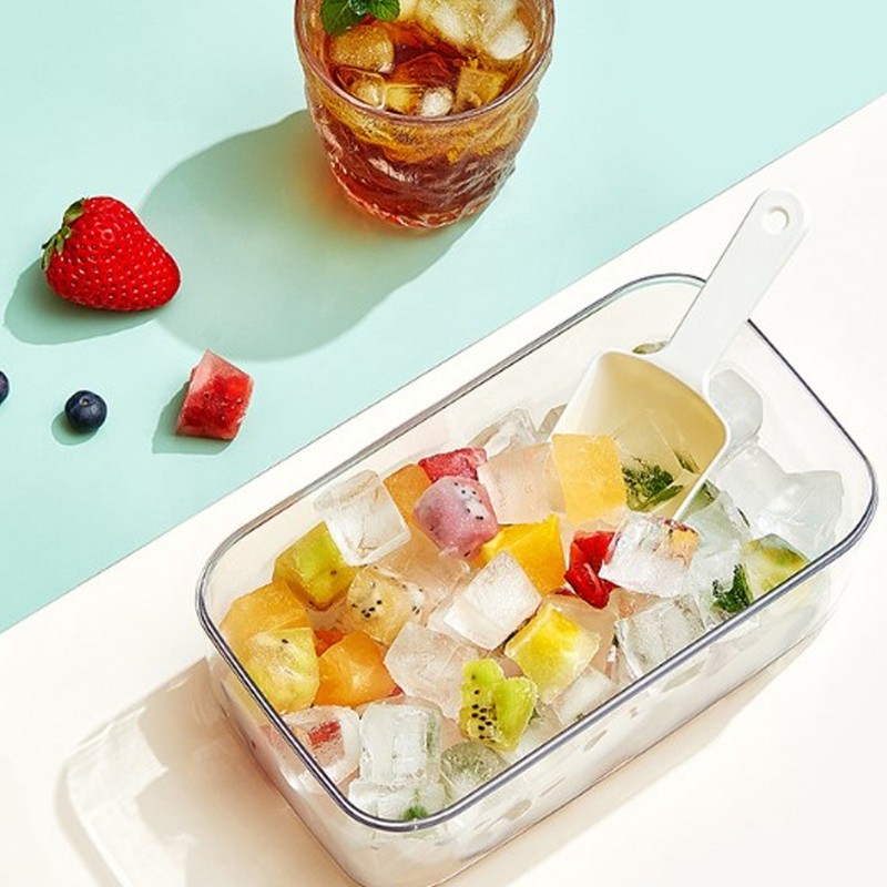 Ice Cubes Mold Silicone Easy Release 32 Grids Ice Tray