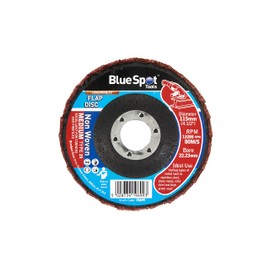 Blue Spot Tools 115mm (4.5") Medium Non Woven Flap Disc