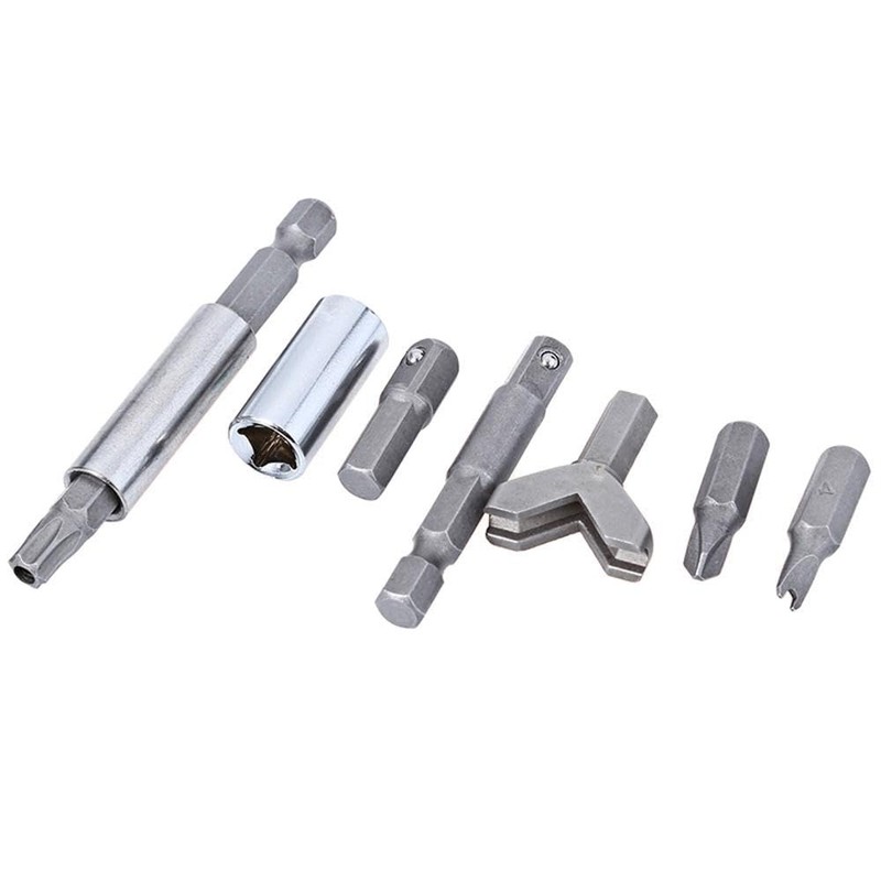 100 Pcs Screwdriver Bit Set, 1/4” Hex Multi Bit Screwdriver