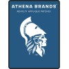 Athena Brands BIOHAZARD SYMBOL EMBROIDERED PATCH IRON / SEW-ON TOXIC
