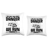 US EOD Tech Explosive Ordnance Disposal Technician Throw Pillow