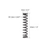 sourcing map Micro Compression Spring Coil Spring Steel Spring 1.2