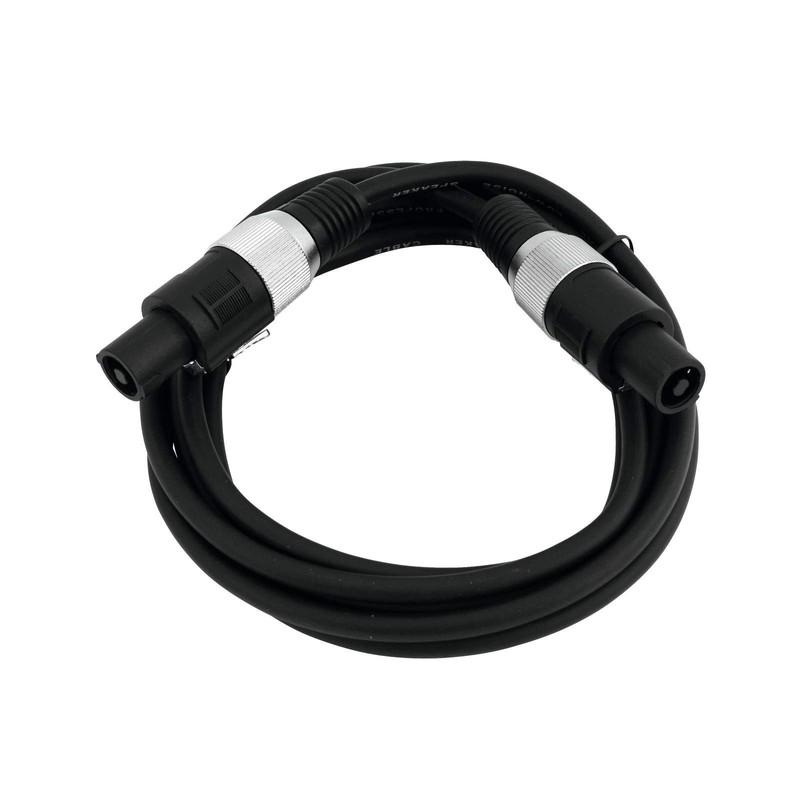OMNITRONIC Speaker Cable 2 x 2.5 mm 1.5 m Black