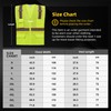 SHORFUNE 5 Pack High Visibility Mesh Safety Vest with 10