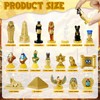 Pamonrueer 19 Pcs Egyptian Figurines Set Ancient Egypt Ancient Egyptian
