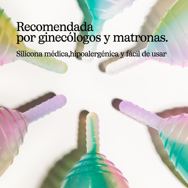 Unique Menstruationstasse, medizinisches Silikon, wiederverwendbar, bis zu 10 Jahre, einfache