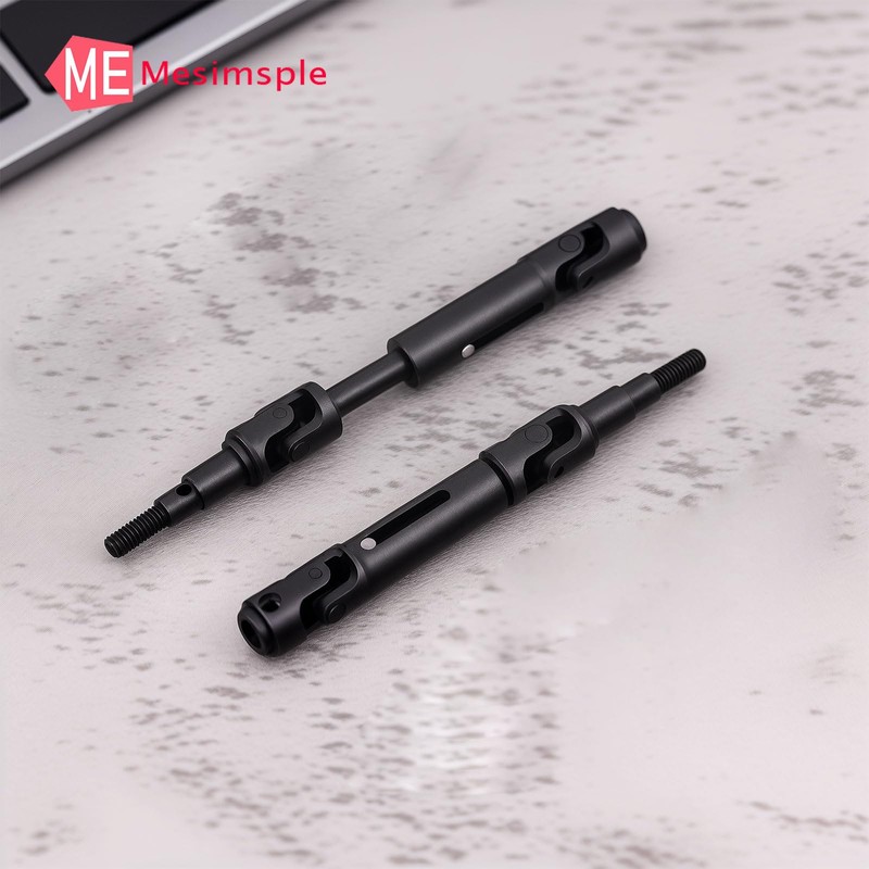 Mesimsple 4Pcs Steel CVD Front Rear H14BM Drive Shaft 14410B