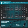 LIBRATON Magnetic Nut Driver Set, 35PCs Impact Driver Bit Set,