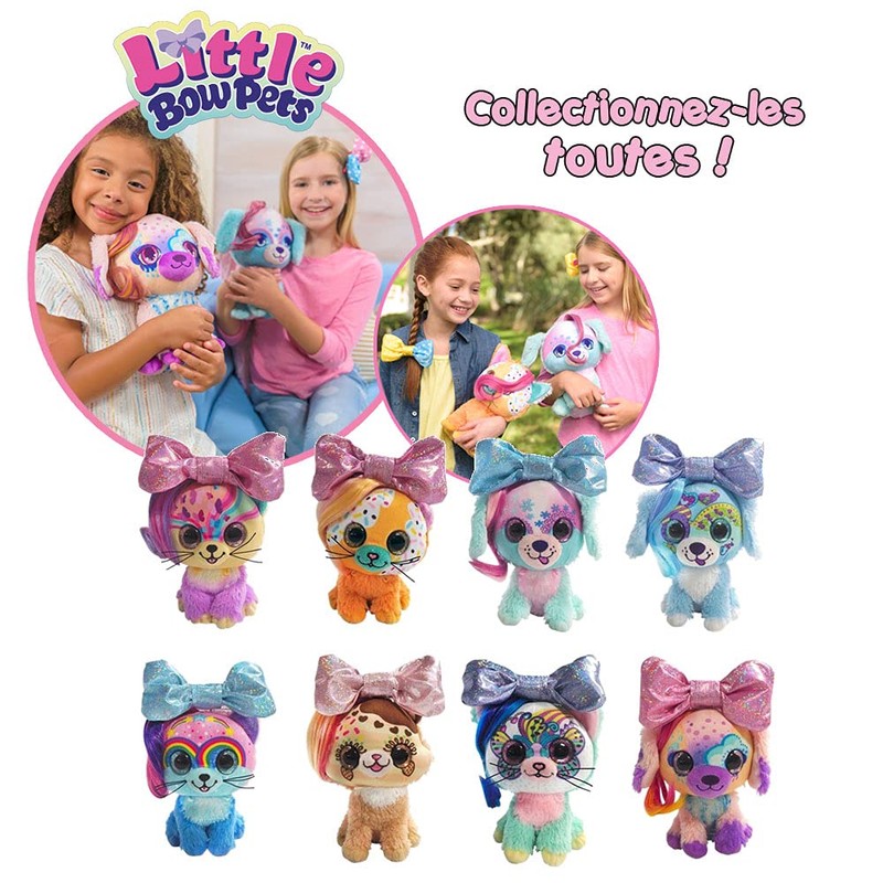 Little Bow Pets Rainbow Plush Surprise - Pioupiou et Merveilles