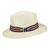 Stetson Matte Fabric Fedora HAT (L) Natural