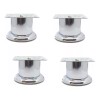 Herrajes Guerrero Paquete De 4 Patas Para Muebles Sala Sillon 5 Cm Altura