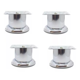 Herrajes Guerrero Paquete De 4 Patas Para Muebles Sala Sillon 5 Cm Altura