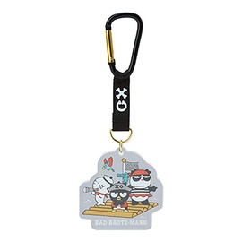 Sanrio 926833 Bad Batsumaru Key Holder, Squid (Treure Hunting)