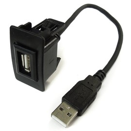 Honda Compatible Switch Hole, USB Port, Navigation, Audio, Connection Communication Panel, USB Power Supply, N-Box, Odyssey, Step Wagon, Fit, Freed, etc