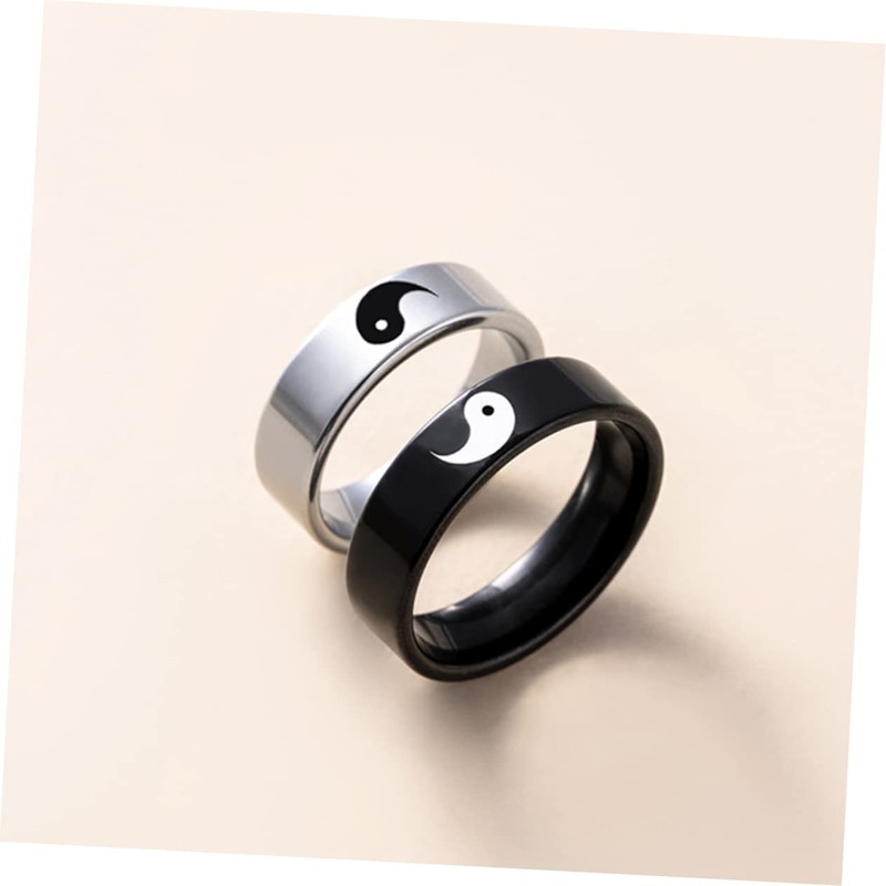 TEHAUX 3sets Ring Set Couples Matching Rings for Him and