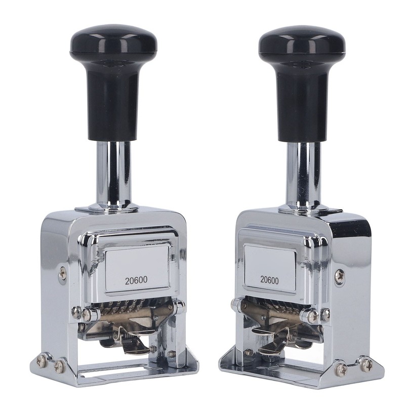 Automatic Numbering Machine Zinc Alloy Easy Operation Clear Inking Self