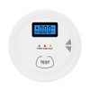 Smoke Detector and Carbon Monoxide Detector Combo with LED Indicators,