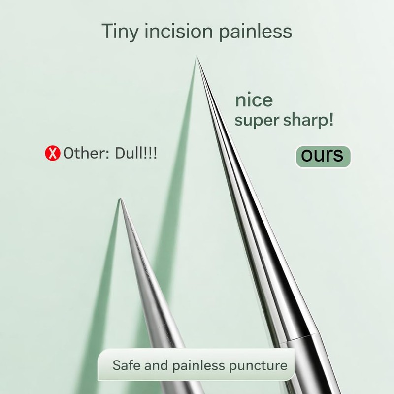 Pimple Popper Tool Kit Blackhead Remover Tools (57 Pieces), Stainless