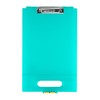 Dexas Clipcase Storage Clipboard with Handle, Aquamarine