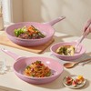 6-Piece Nonstick Frying Pan Set with Lids(8,10,11 Inch) Omelette &