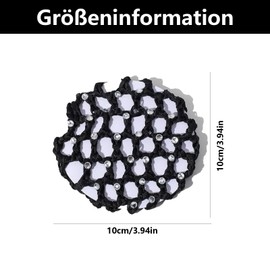 Pack of 4 Hair Net Bun Children's Ballet, Hair Net Riding Tournament, Ballet Hair Net Bun Girls, Black Bun Net, for Girls and Women, Sports Gymnastics, Ballet, Riding, Nurses etc