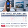 Universal TV Remote for Roku Players and Roku TV Remote,