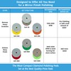 Diamond Polishing Pads 4 Inch Wet Dry Set 7 Pieces