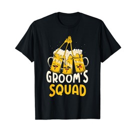 Groom's Squad Team Bachelor Groom Party Bride T-Shirt