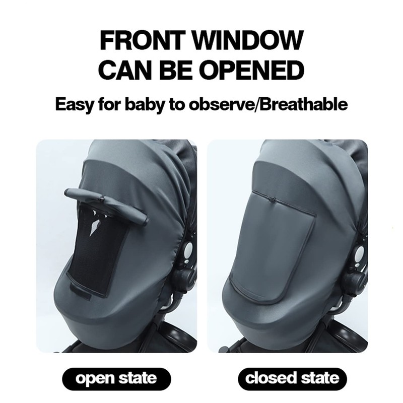 Sun Shade for Strollers - Universal Sun Protection Shade Cover
