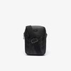 Lacoste Men's Vertical Camera Bag, Black, One Size