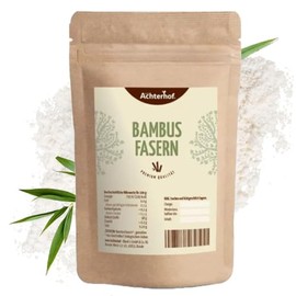 vom-Achterhof Bambusfasern Low Carb | 1 KG | Kontrollierte Qualit?t | Low Carb Mehl | Bambusfasermehl | Ballaststoffmehl | direkt vom Achterhof