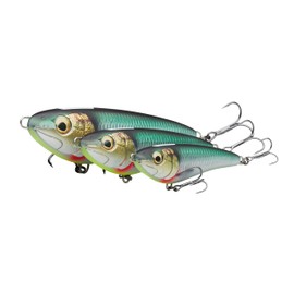 Savage Gear Freestyler V2 Stickbait Lure – Long Casting, Durable Body with Vivid Movement System, Freshwater & Saltwater Topwater Lure for Pike, Bass & Predator Fish Golden Ambulance 16 cm